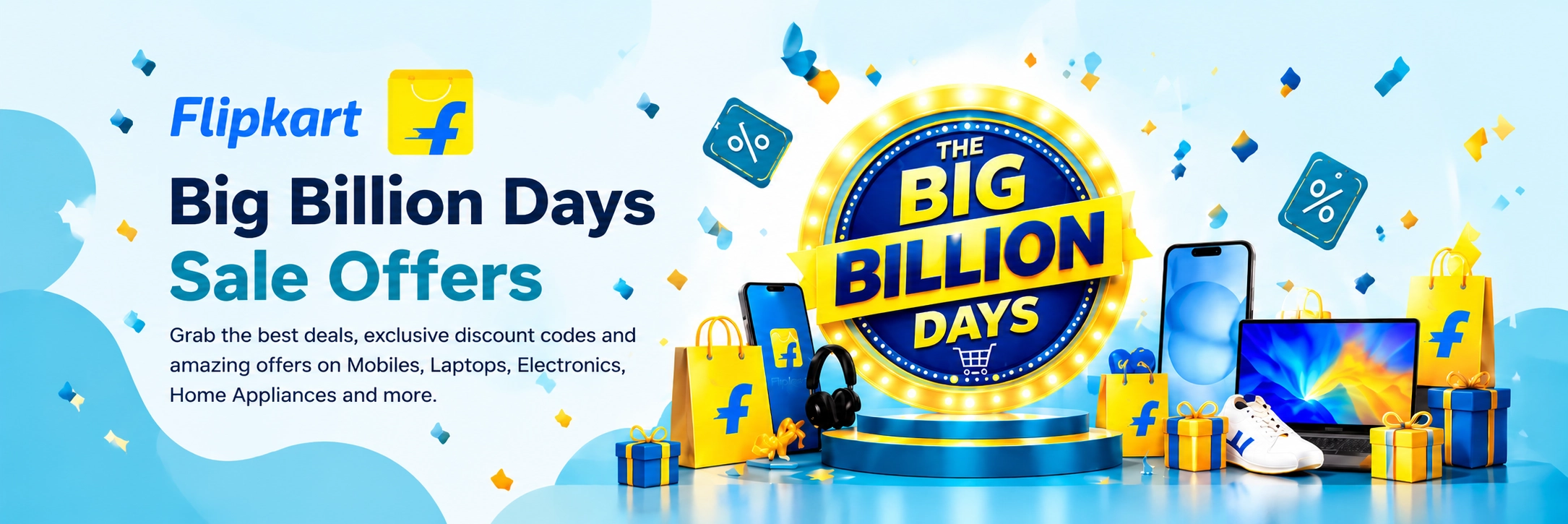Flipkart Big Billion Days sale offers and discount deals