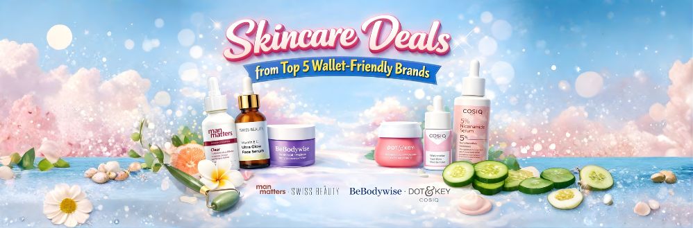 Skincare Deals from Top 5 Wallet-Friendly Brands