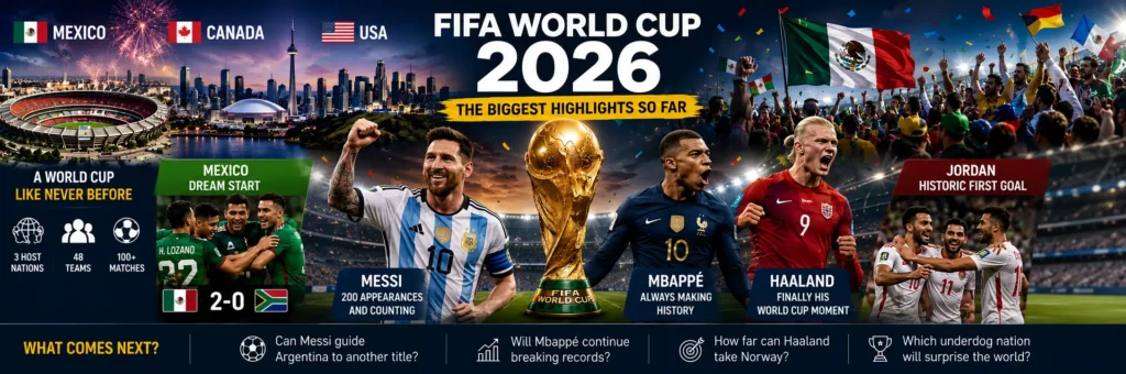FIFA World Cup 2026: The Biggest Highlights So Far