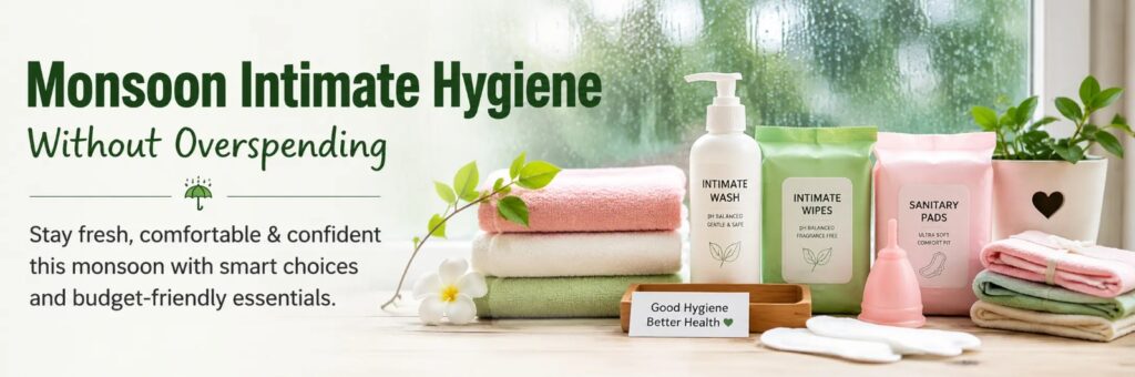 Monsoon Intimate Hygiene Without Overspending 