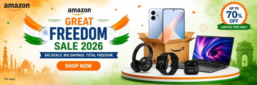 Amazon Great Freedom Sale 2026: Best Deals & Offers