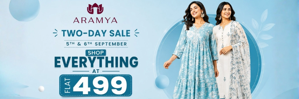Aramya Sale: Shop Everything at Flat 499 