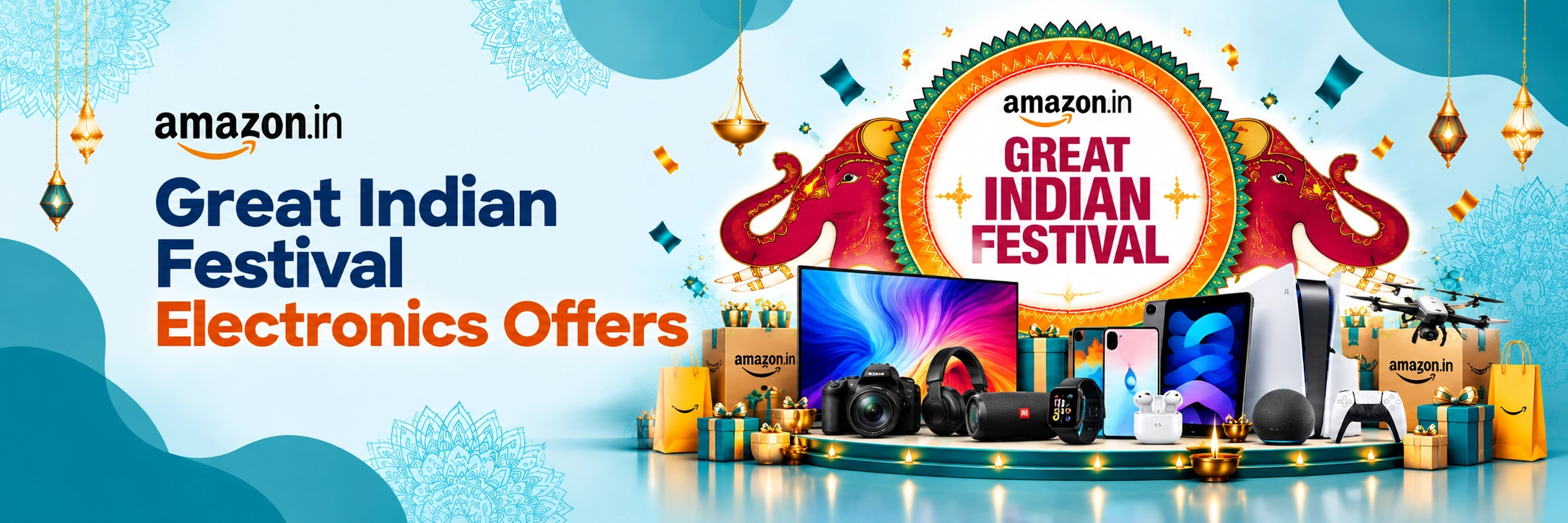 Amazon Great Indian Festival electronics offers and deals