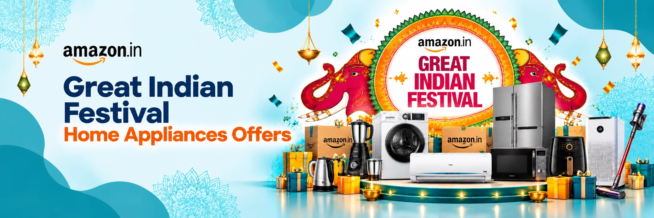 Amazon Great Indian Festival home appliance offers and deals
