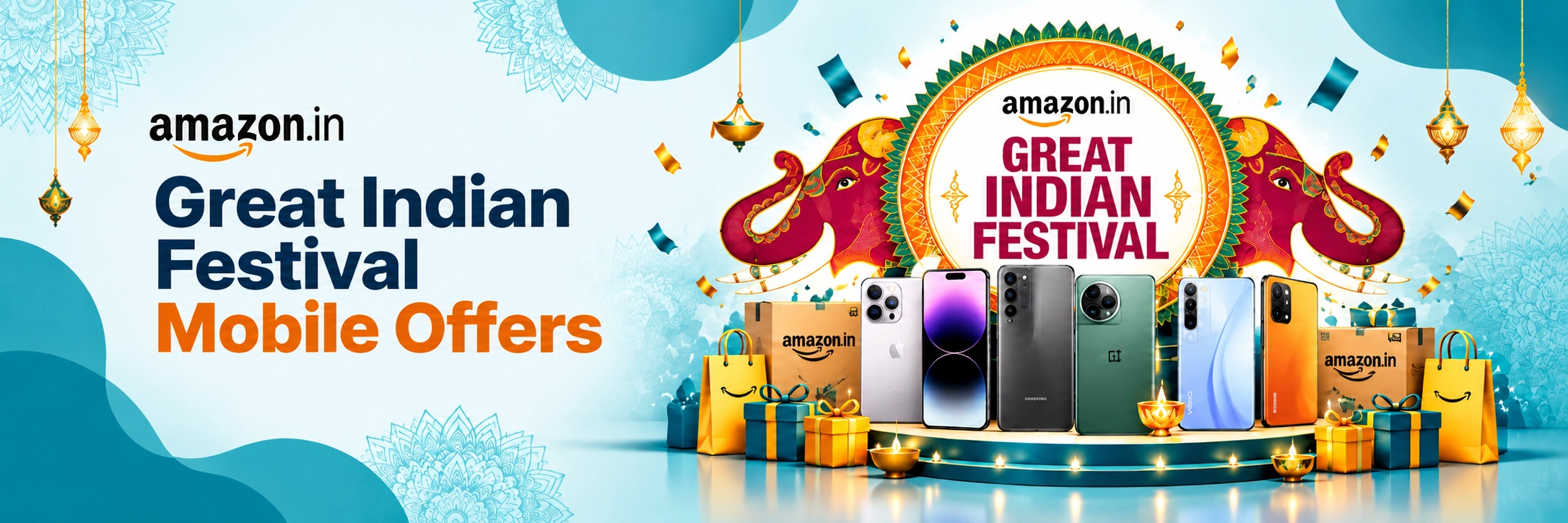 Amazon Great Indian Festival mobile offers and deals